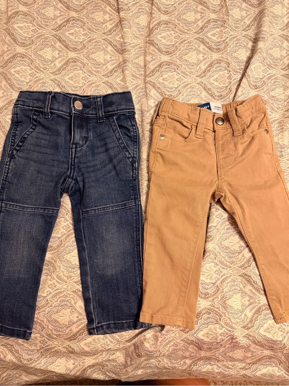 Old Navy Toddler Jeans and Khakis - Navy and Tan